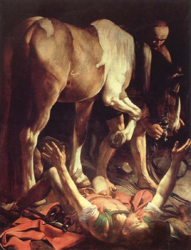 Caravaggio the conversion on the way to damascus China oil painting art