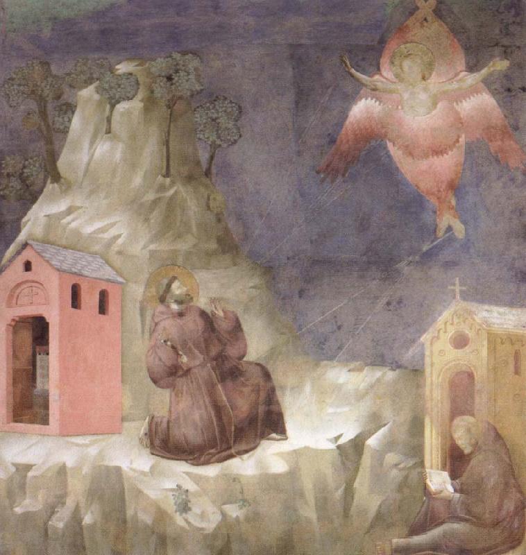 Giotto St.Francis Receiving the stigmata China oil painting art