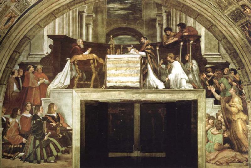 Raphael the mass of bolsena