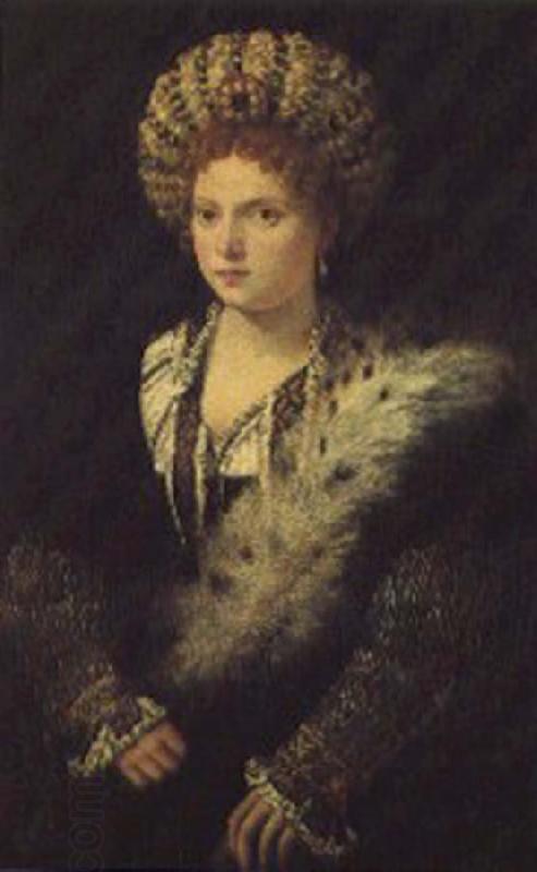 Titian Isabella De Site oil painting picture