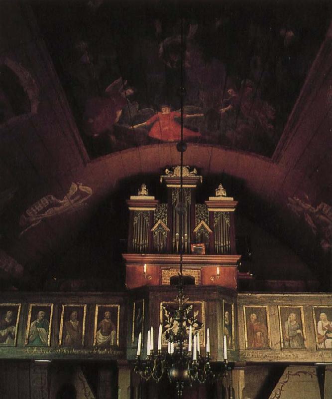 kulturen redan vid medeltidens slut hade orglar funnits i kyrkorna men forst pa 1600 ta let blev de mera allmant gangse China oil painting art