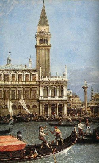 Canaletto Return of the Bucentoro to the Molo on Ascension Day China oil painting art
