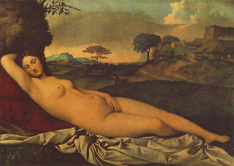 Giorgione Sleeping Venus China oil painting art