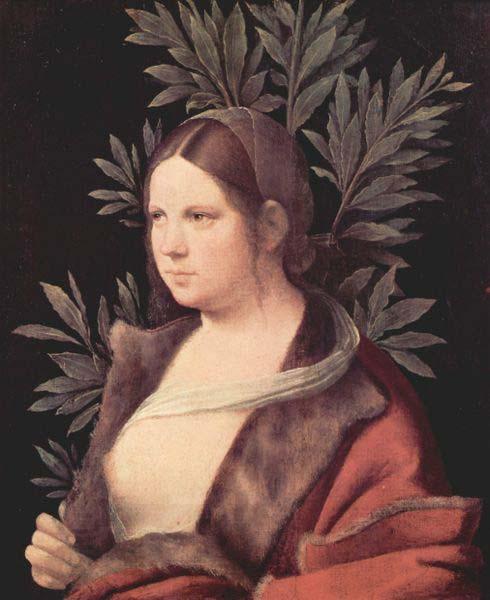 Giorgione Laura Kunsthistorisches Museum, Vienna China oil painting art