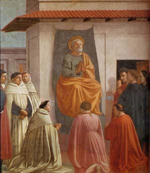 MASACCIO Fresco in the Brancacci Chapel in Santa Maria del Carmine, Florence China oil painting art