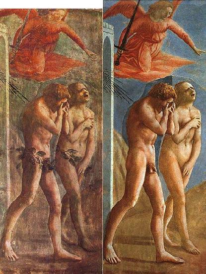 MASACCIO When it was cleaned China oil painting art