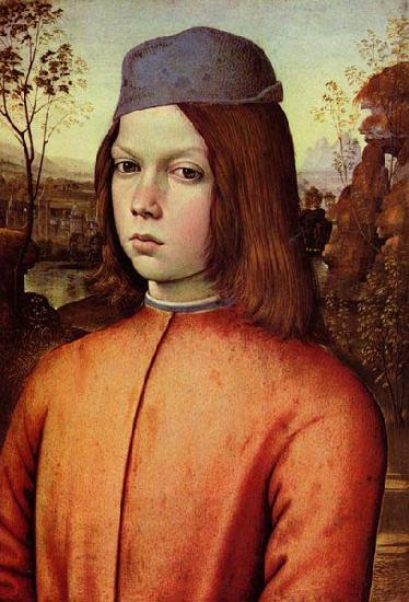 Pinturicchio Portrait of a Boy by Pinturicchio China oil painting art