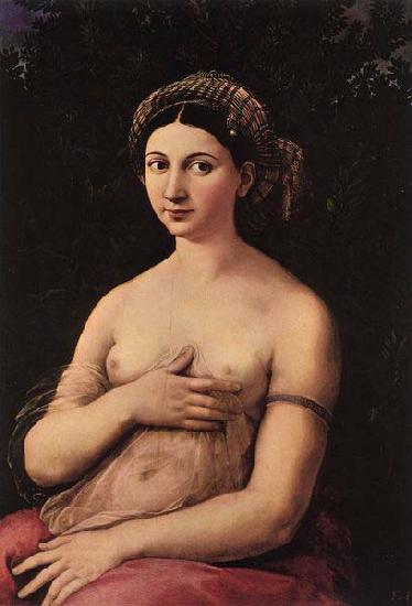 Raphael La Fornarina Raphael mistress. oil painting picture