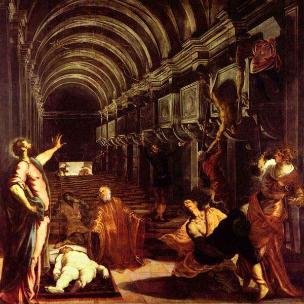 Tintoretto Finding of the body of St Mark China oil painting art