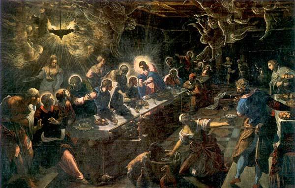 Tintoretto The Last Supper China oil painting art
