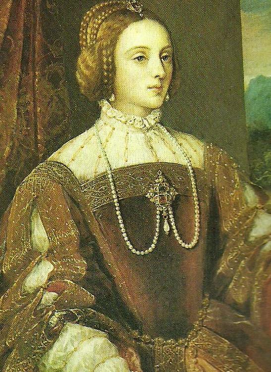 Titian isabella of portugal oil painting picture