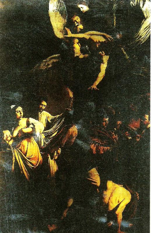 Caravaggio de sju barmhartighetsgarningarna oil painting picture