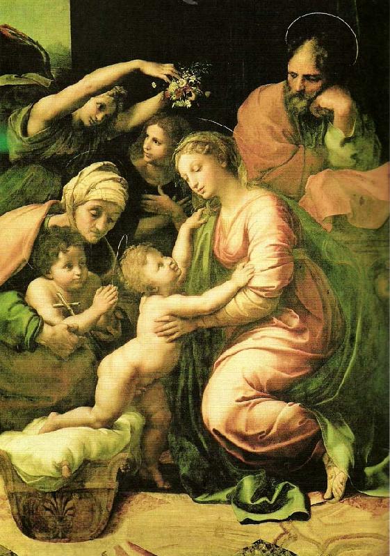 Raphael large holy family oil painting picture