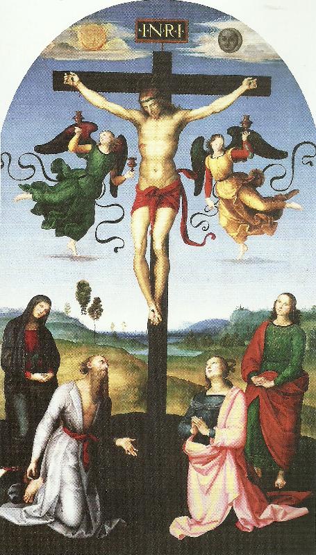 Raphael crucifixon with