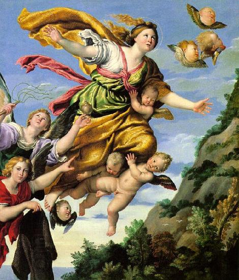 Domenichino Assumption of Mary Magdalene into Heaven China oil painting art
