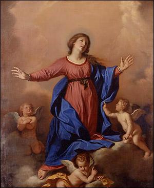 GUERCINO assumption of the Virgin China oil painting art