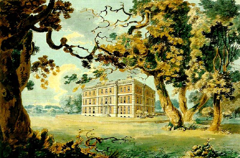 J.M.W.Turner radley hall from the south east China oil painting art