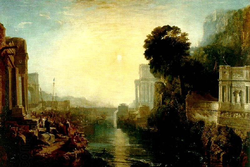 J.M.W.Turner dido building carthage oil painting picture