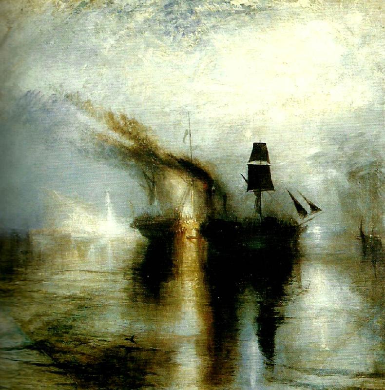 J.M.W.Turner peace burial at sea China oil painting art