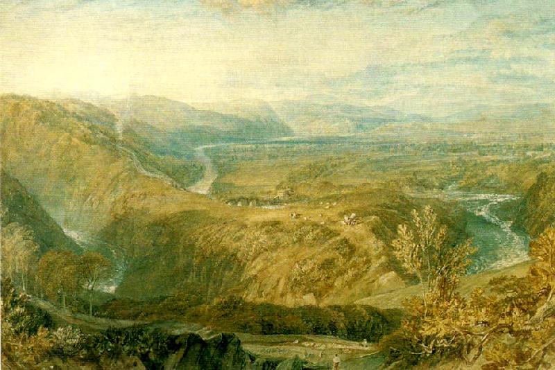 J.M.W.Turner crook of lune looking towards hornby castle China oil painting art