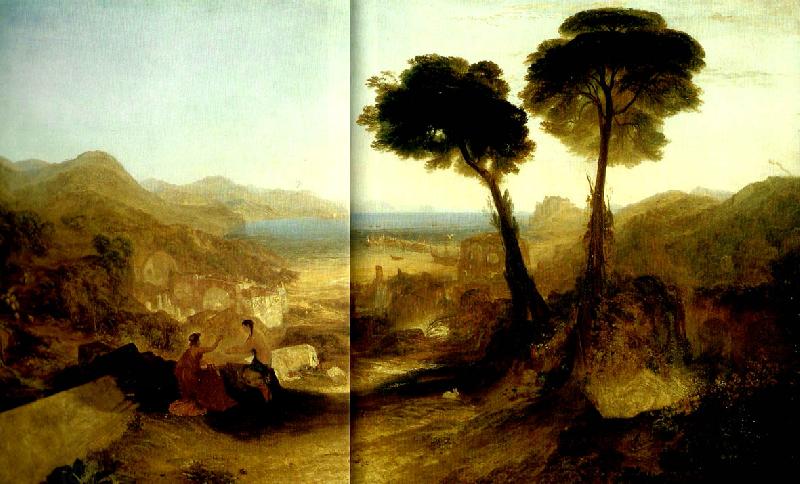 J.M.W.Turner the bay of baiae with appllo and the sibyl China oil painting art
