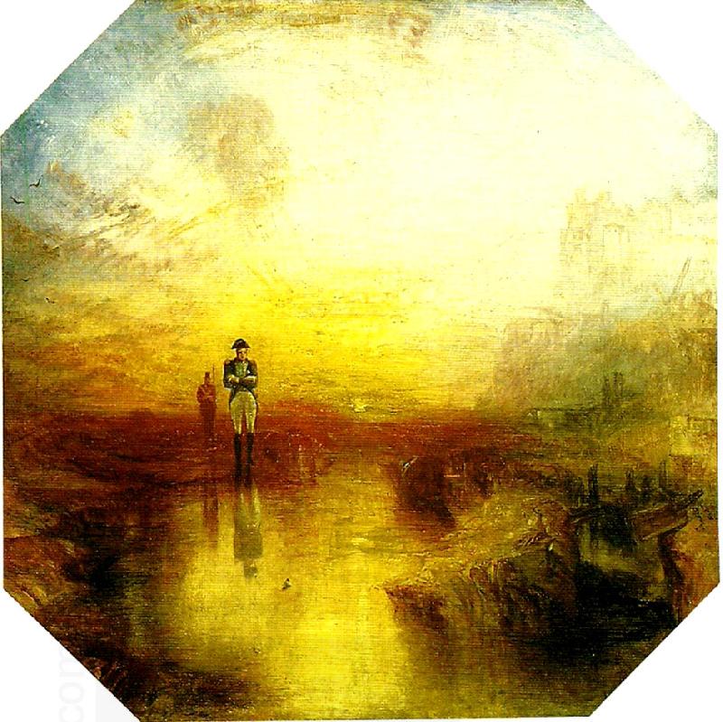 J.M.W.Turner war the exile and the rock limpet oil painting picture