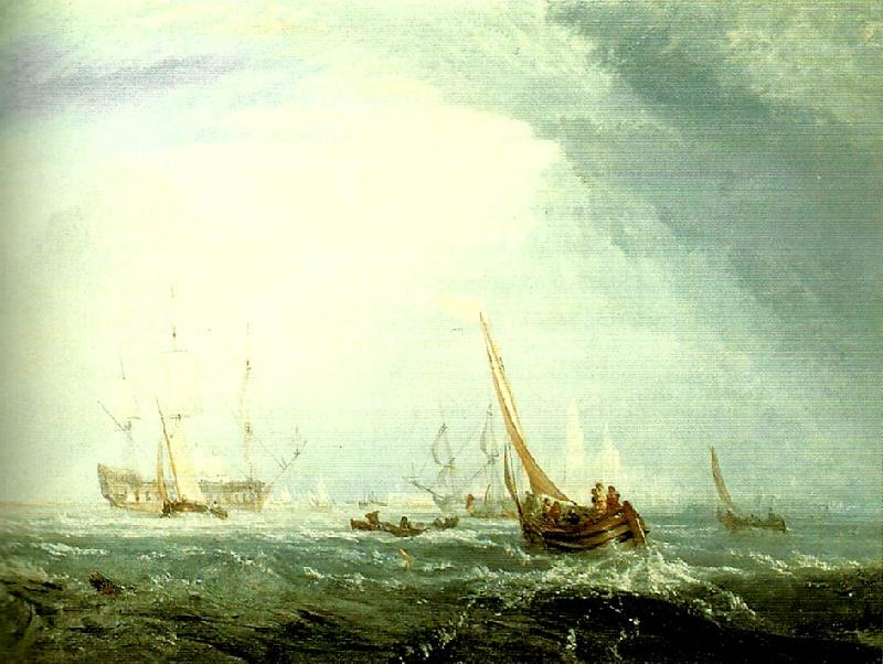 J.M.W.Turner van goyen looking out for a subject oil painting picture