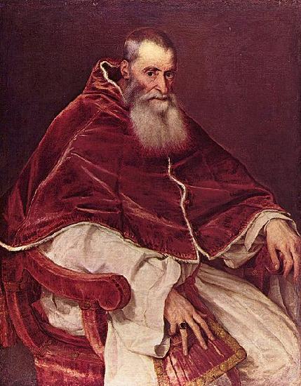 Titian Portrat Paul III. China oil painting art