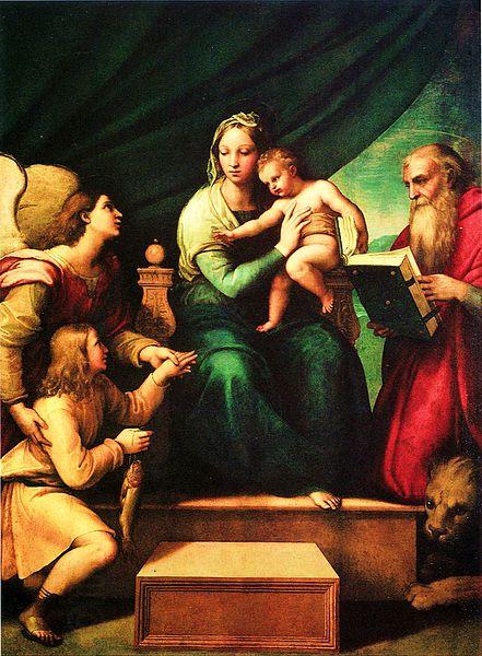 Raphael Madonna and the Fish China oil painting art