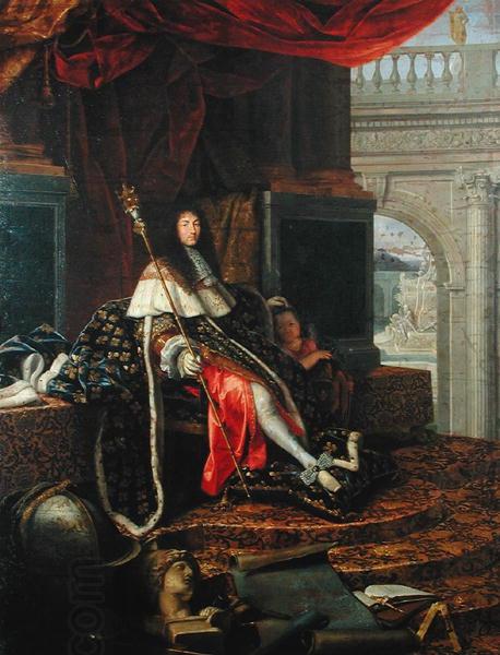 Testelin,Henri Portrait of Louis XIV of France