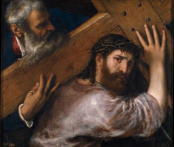 Titian Christ Carrying the Cross oil painting picture