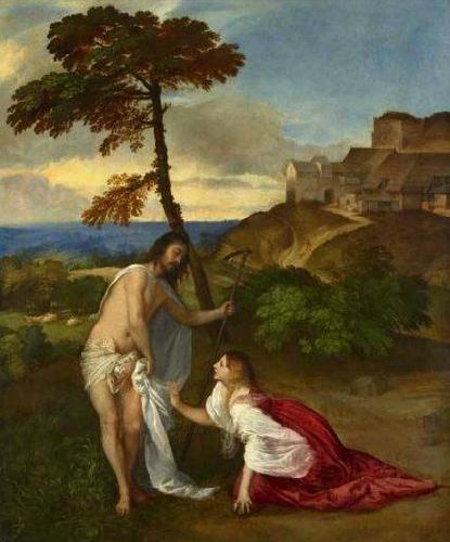 Titian Noli me tangere oil painting picture