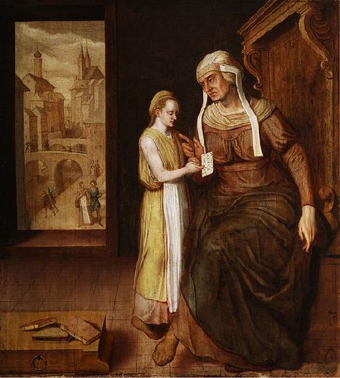 Anonymous Allegory of Teaching, German
