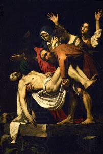 Caravaggio Deposition of Christ oil painting picture