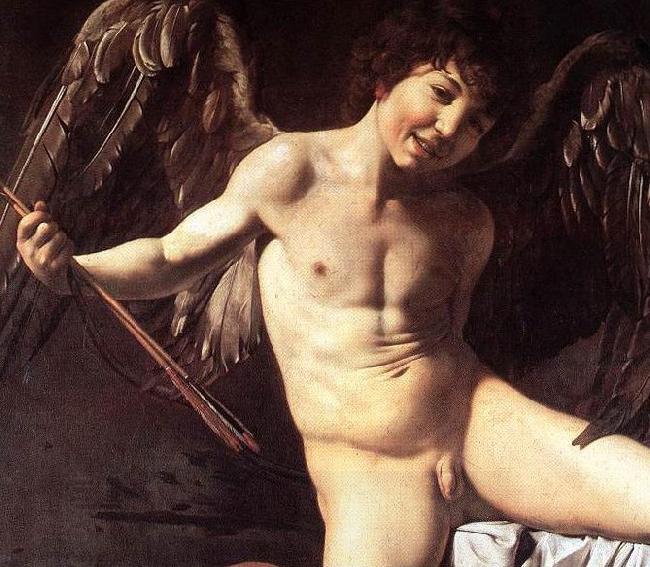 Caravaggio Amor vincit omnia. oil painting picture