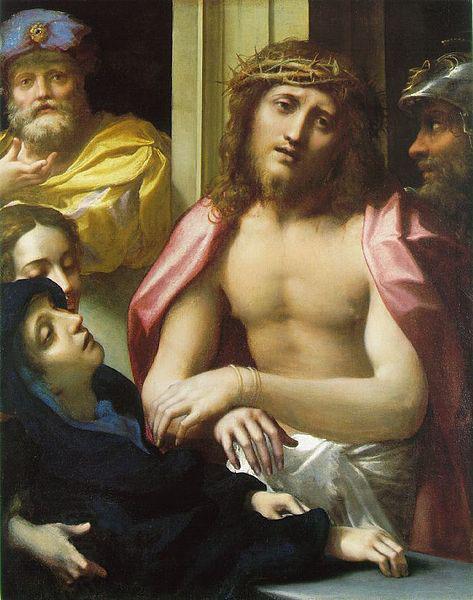 Correggio Christ presented to the People China oil painting art