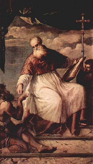 Titian Hl. Johannes Evangelist und der Almosen China oil painting art