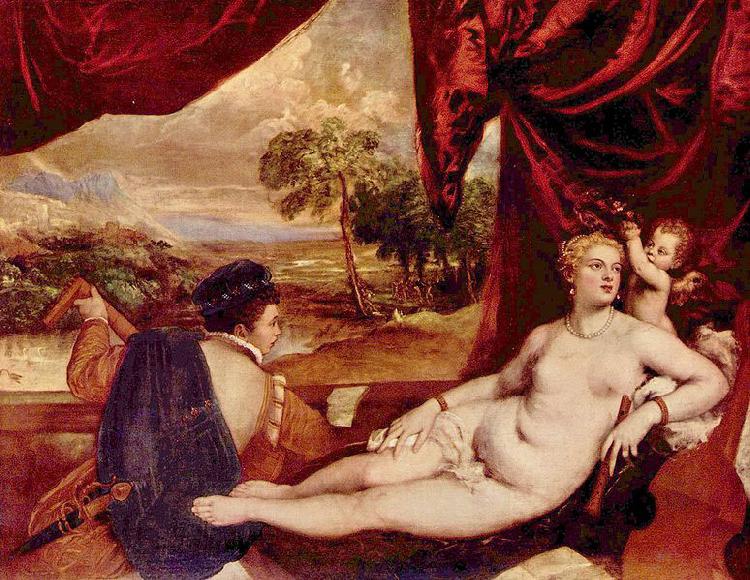 Titian Venus und der Lautenspieler China oil painting art