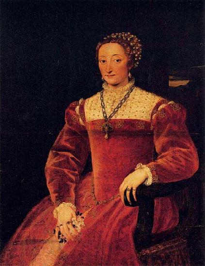 Titian Giulia Varano, Duchess of Urbino oil painting picture