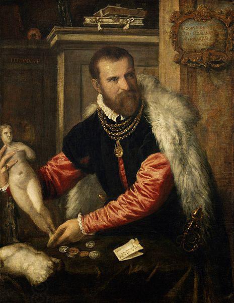 Titian Portrait of Jacopo de Strada China oil painting art