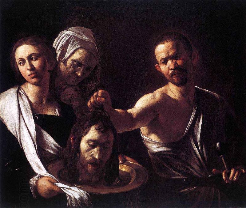Caravaggio Salome with the Head of John the Baptist oil painting picture