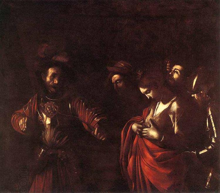 Caravaggio Martyrdom of Saint Ursula oil painting picture