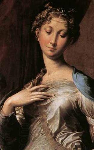 PARMIGIANINO Madonna with Long Nec Detail oil painting picture