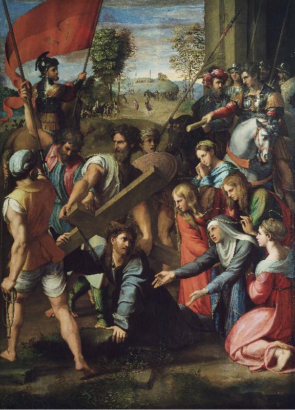 Raphael Christ Falling on the Way to Calvary oil painting picture