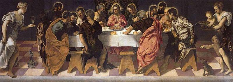 Tintoretto La ultima Cena oil painting picture