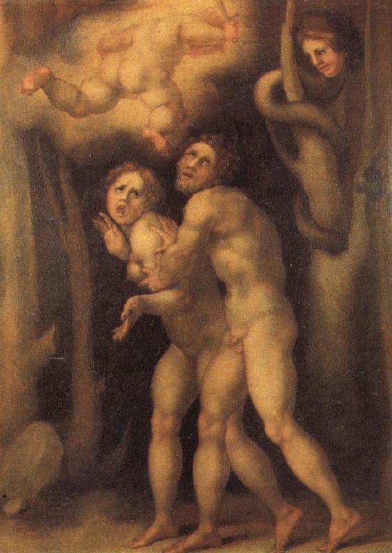 Pontormo The Fall of Adam and Eve China oil painting art