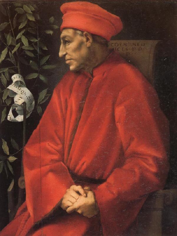 Pontormo Portrait of Cosimo il Vecchio oil painting picture
