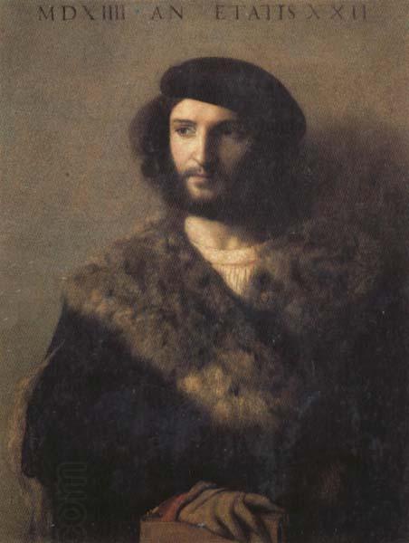 Titian Portrait of a Man China oil painting art