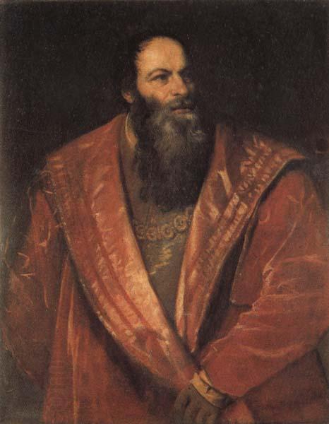 Titian Portrait of Pietro Aretino China oil painting art