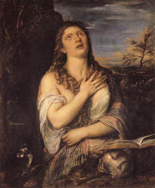 Titian Penitent Mary Magdalen China oil painting art